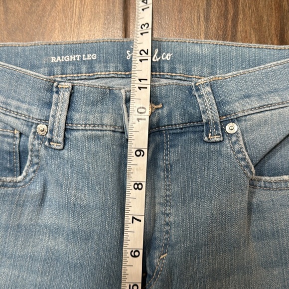 Style & Co. High Rise Straight Leg Jeans 6 - Picture 5 of 16